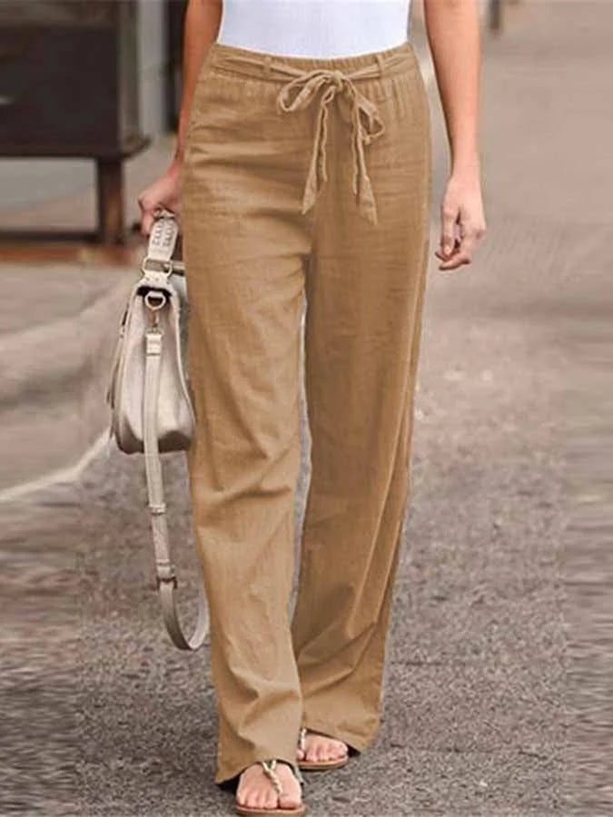 Pantalon large léger | Confort idéal pour l’été