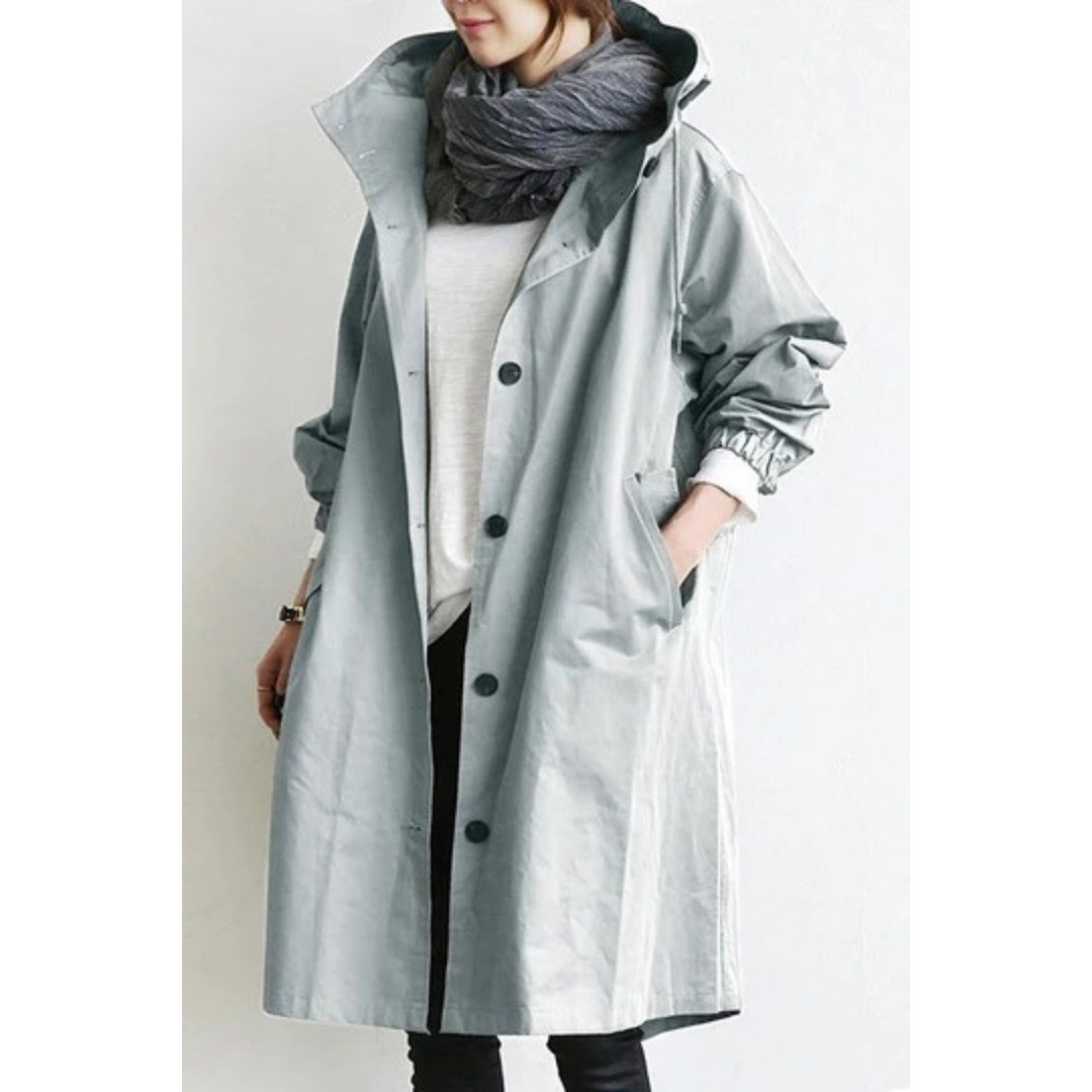 Manteau long à capuche | Élégance pratique au quotidien