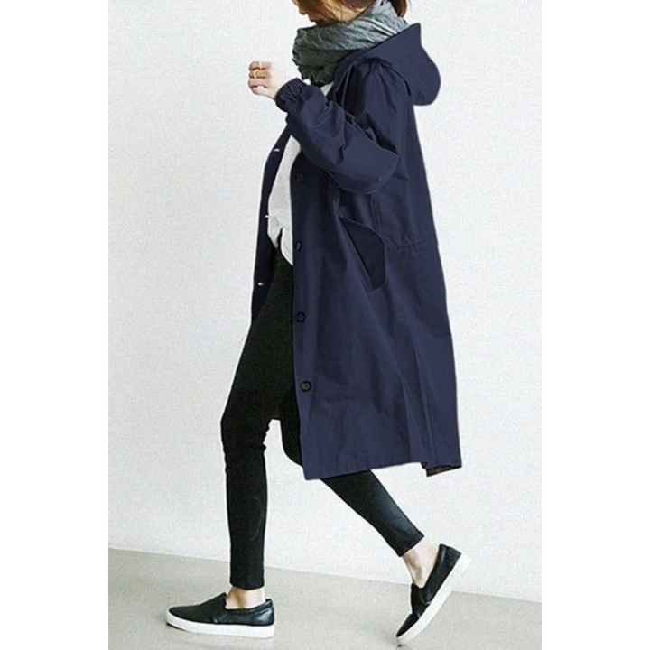 Manteau long à capuche | Élégance pratique au quotidien