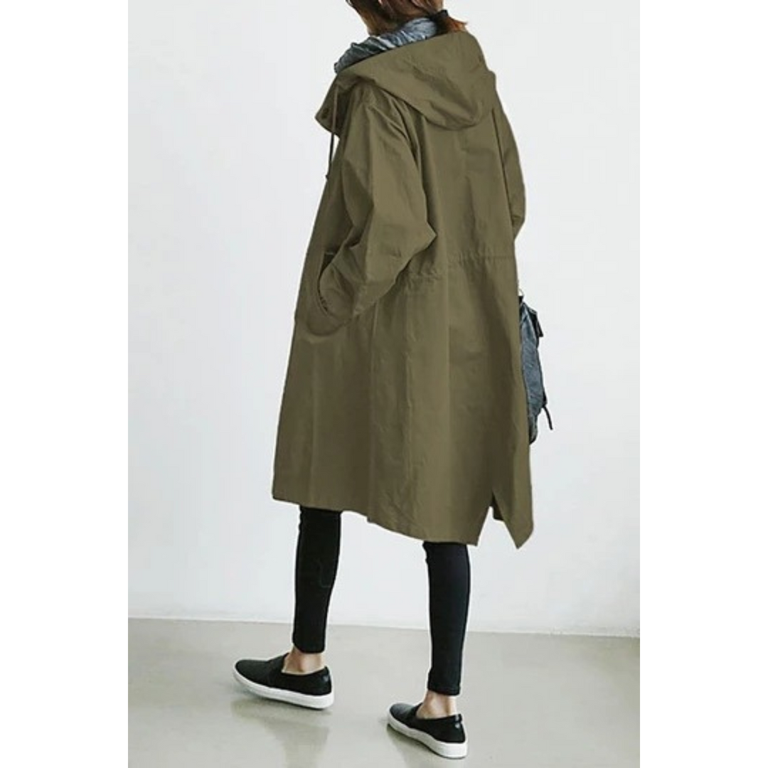 Manteau long à capuche | Élégance pratique au quotidien