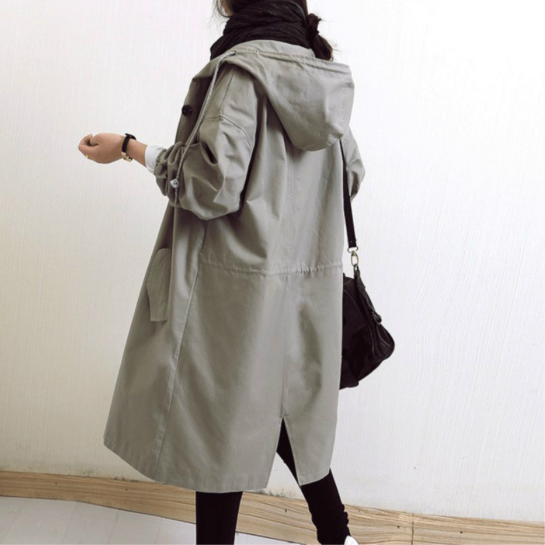 Manteau long à capuche | Élégance pratique au quotidien
