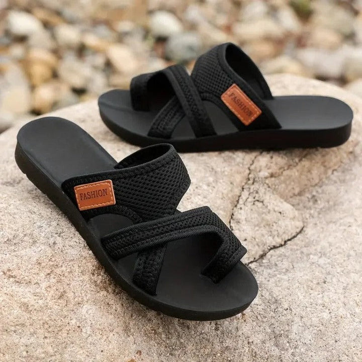 Sandales légères croisées | Confort estival quotidien