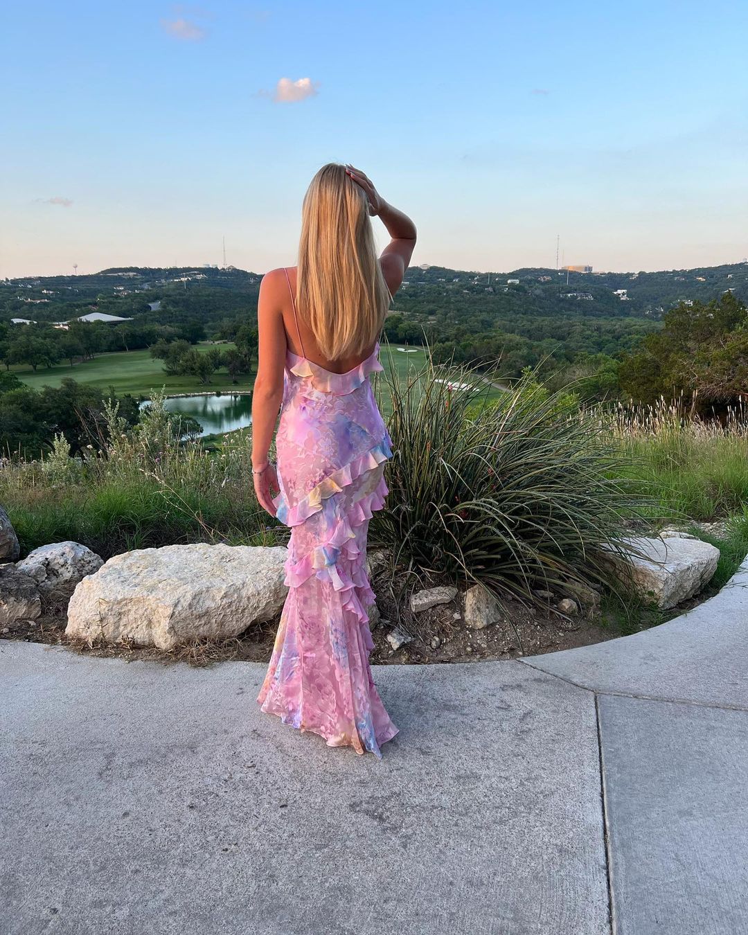Robe maxi à volants | Élégance romantique pour les soirées d'été