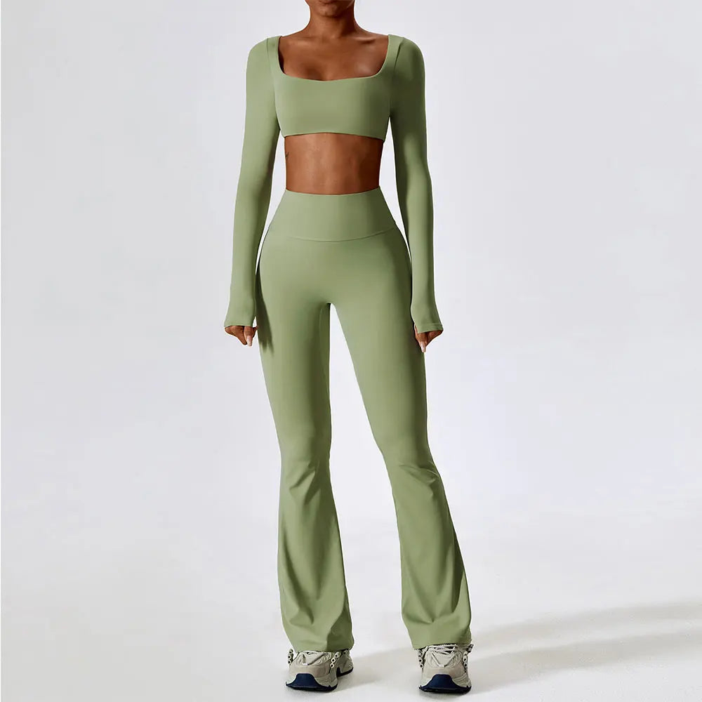 Tenue de sport 2 pièces | Maintien optimal & look sculptant