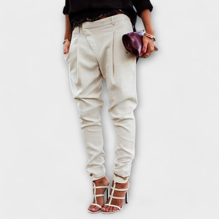 Pantalon à pinces taille haute | Élégance moderne au quotidien