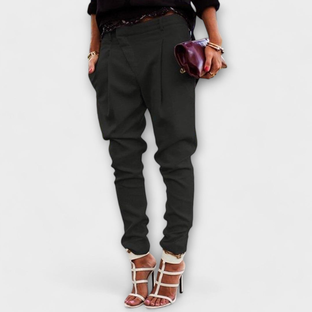 Pantalon à pinces taille haute | Élégance moderne au quotidien