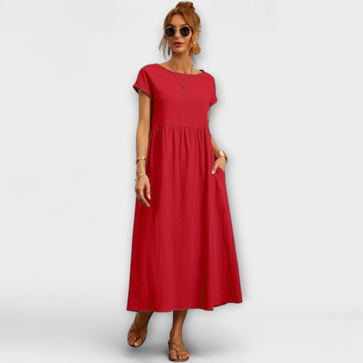 Robe longue fluide | Confort et élégance au quotidien