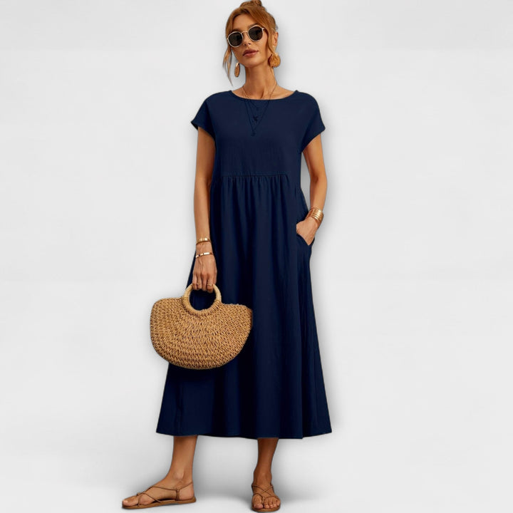 Robe longue fluide | Confort et élégance au quotidien
