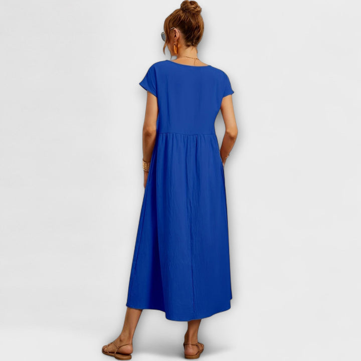 Robe longue fluide | Confort et élégance au quotidien