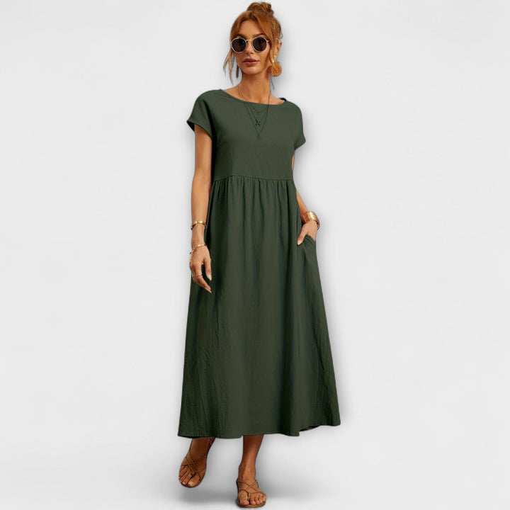 Robe longue fluide | Confort et élégance au quotidien