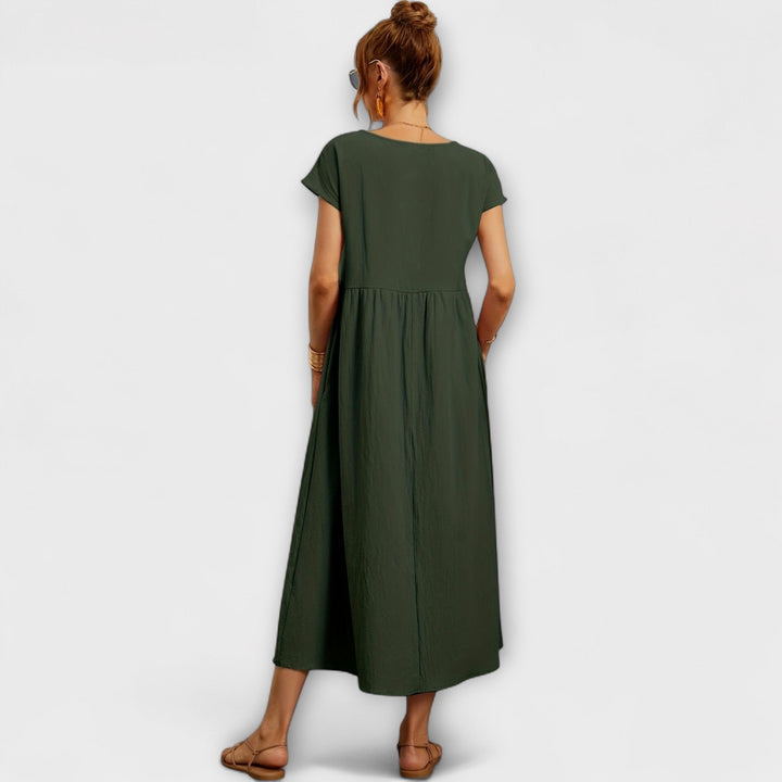 Robe longue fluide | Confort et élégance au quotidien