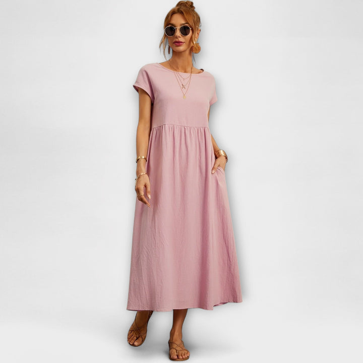 Robe longue fluide | Confort et élégance au quotidien