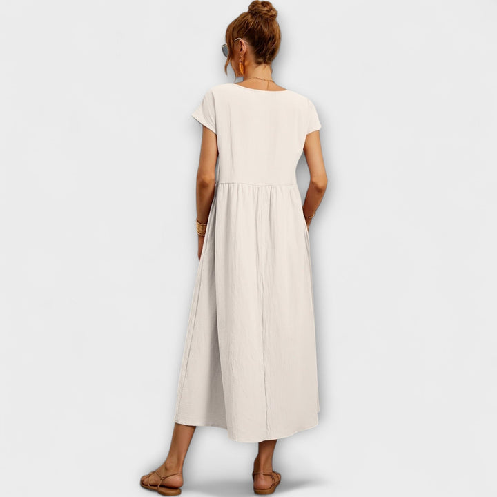 Robe longue fluide | Confort et élégance au quotidien