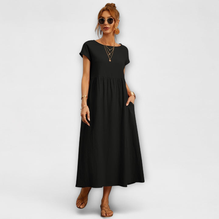 Robe longue fluide | Confort et élégance au quotidien