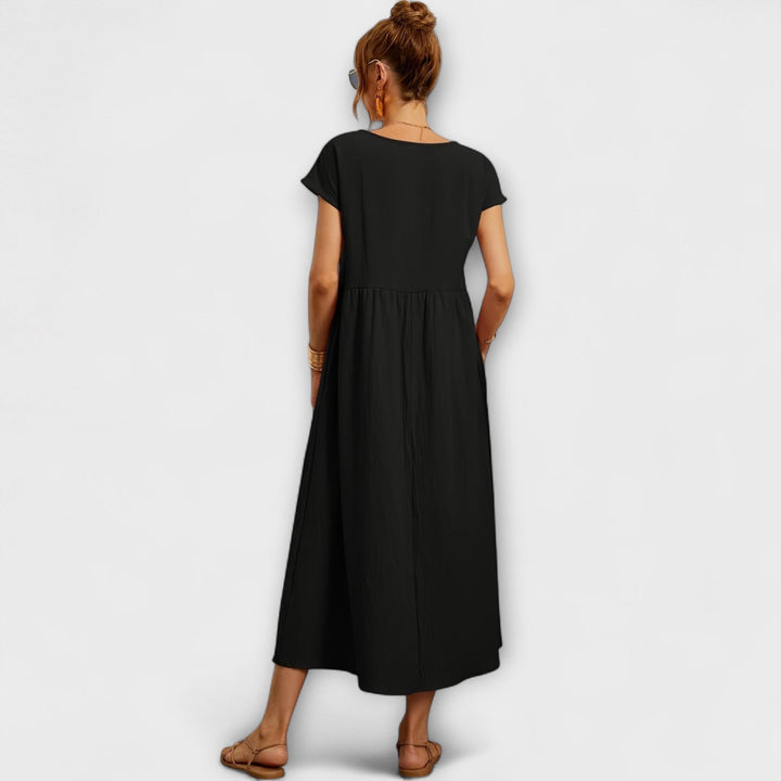 Robe longue fluide | Confort et élégance au quotidien