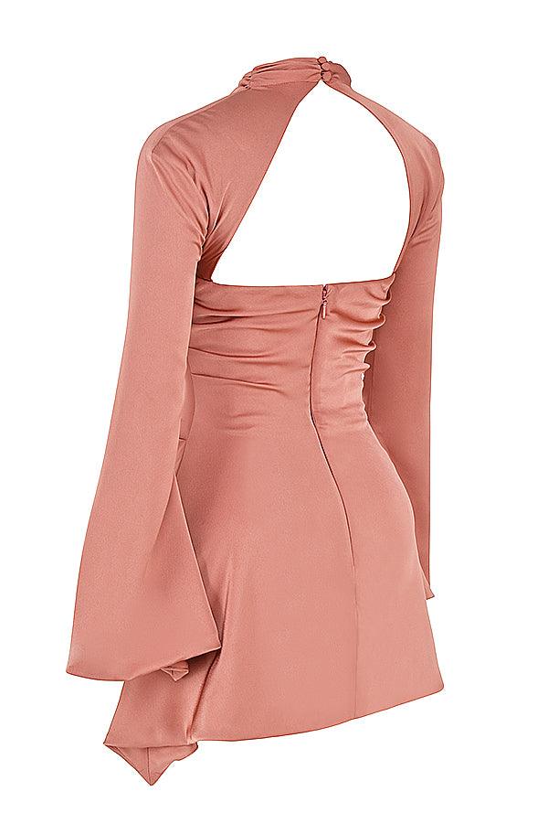 Robe courte femme | Élégance moderne manches longues