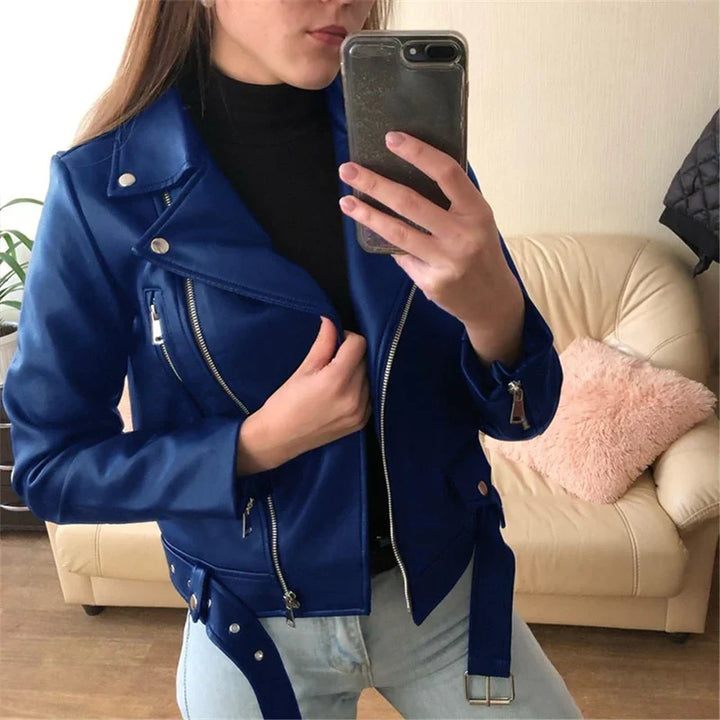 Veste Motard Zippée | Look Audacieux
