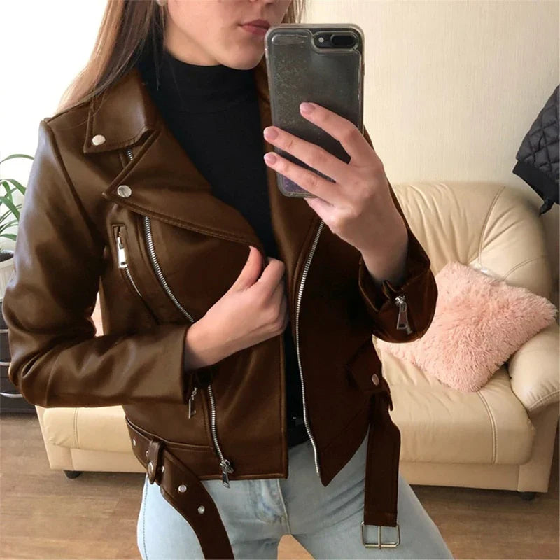 Veste Motard Zippée | Look Audacieux