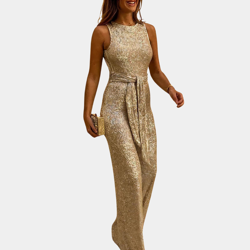 Combinaison brillante élégante | Parfaite pour les soirées festives
