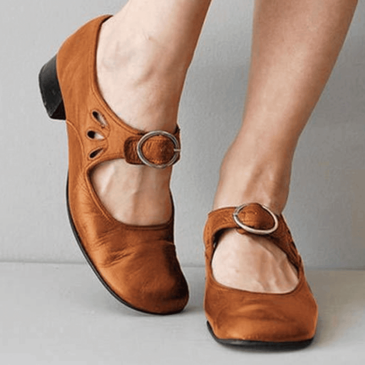 Ballerines à boucle rétro | Confort stylé au quotidien