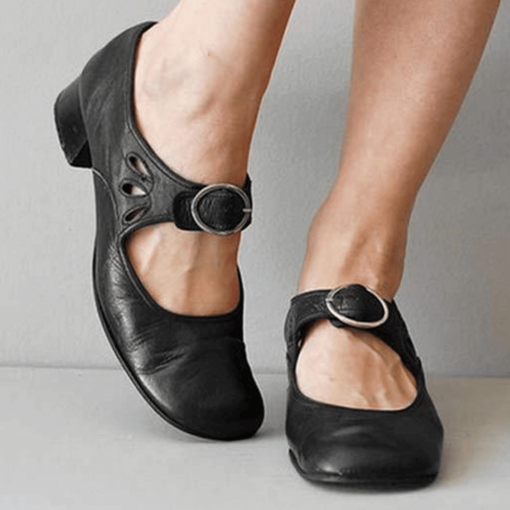 Ballerines à boucle rétro | Confort stylé au quotidien