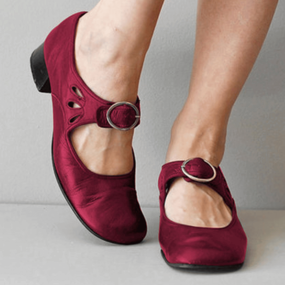 Ballerines à boucle rétro | Confort stylé au quotidien