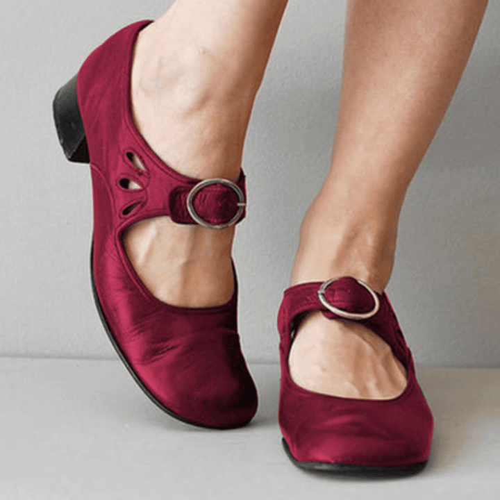 Ballerines à boucle rétro | Confort stylé au quotidien
