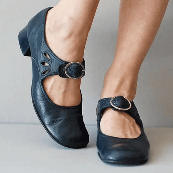 Ballerines à boucle rétro | Confort stylé au quotidien