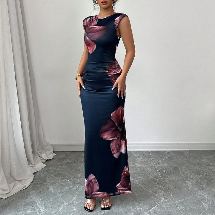 Robe longue fleurie | Élégance quotidienne