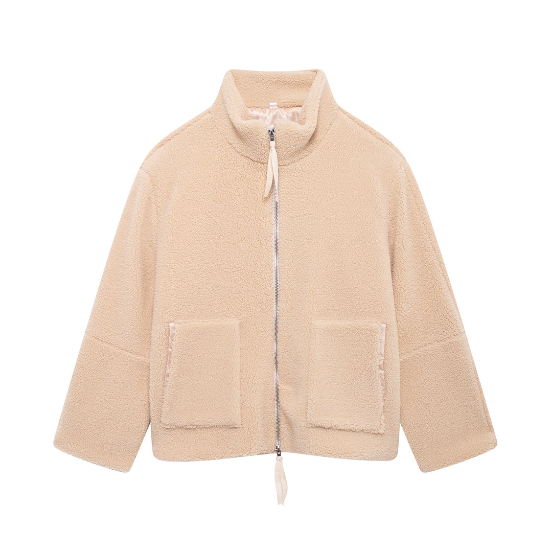 Veste zippée oversize | Look urbain structuré
