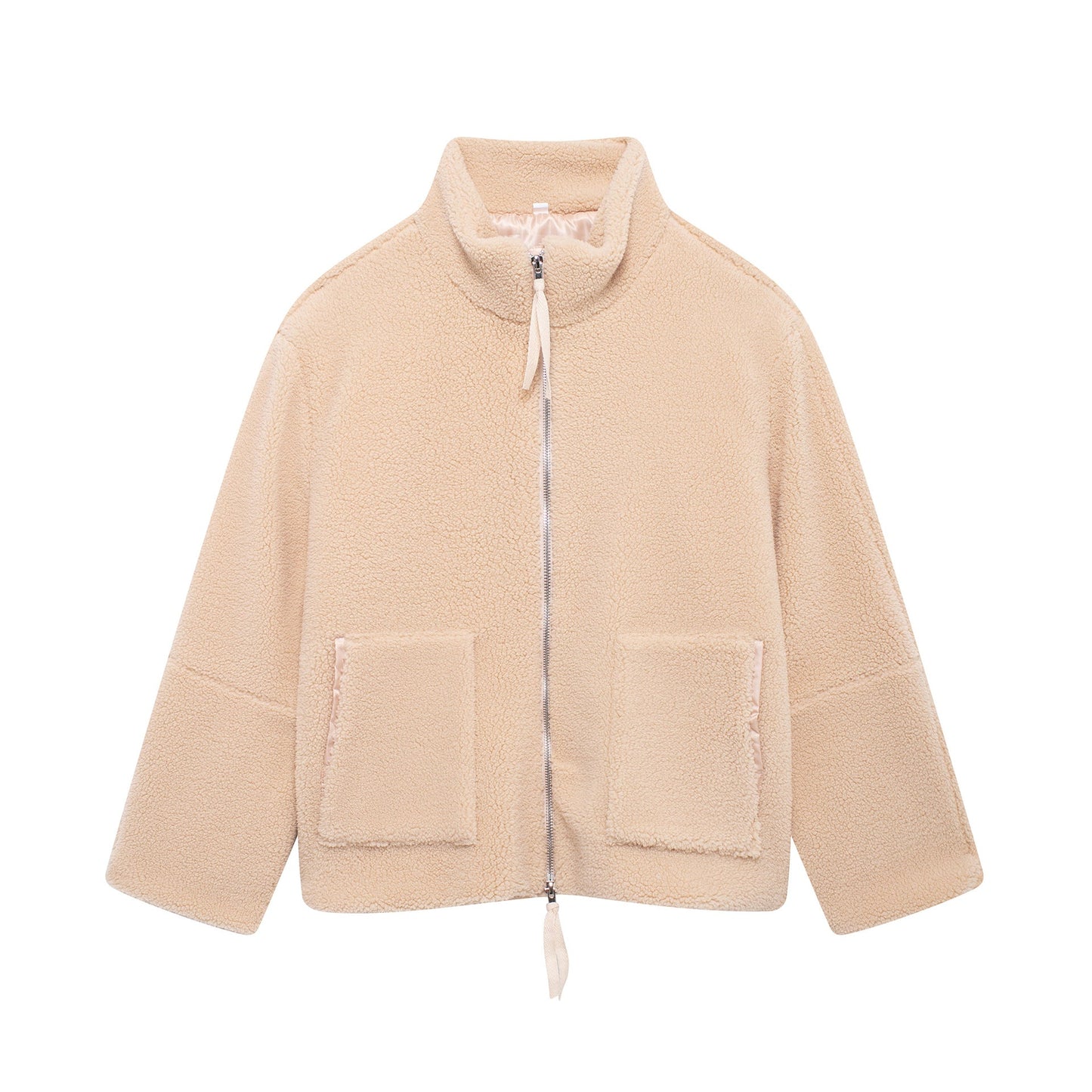 Veste zippée oversize | Look urbain structuré