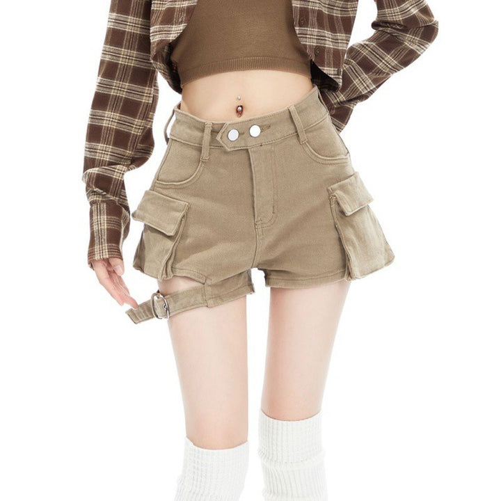 Short cargo à sangles | Streetwear audacieux