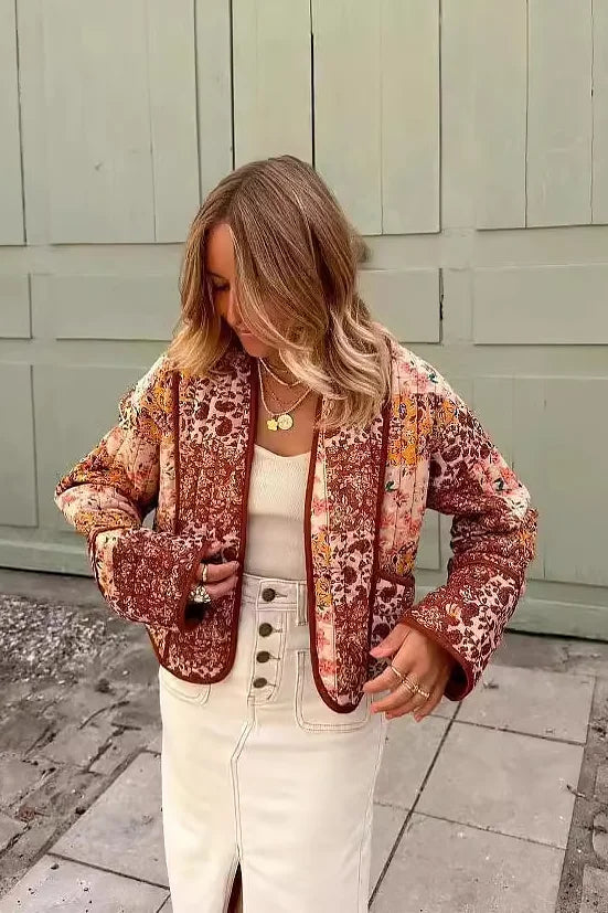 Veste matelassée vintage | Style bohème chic