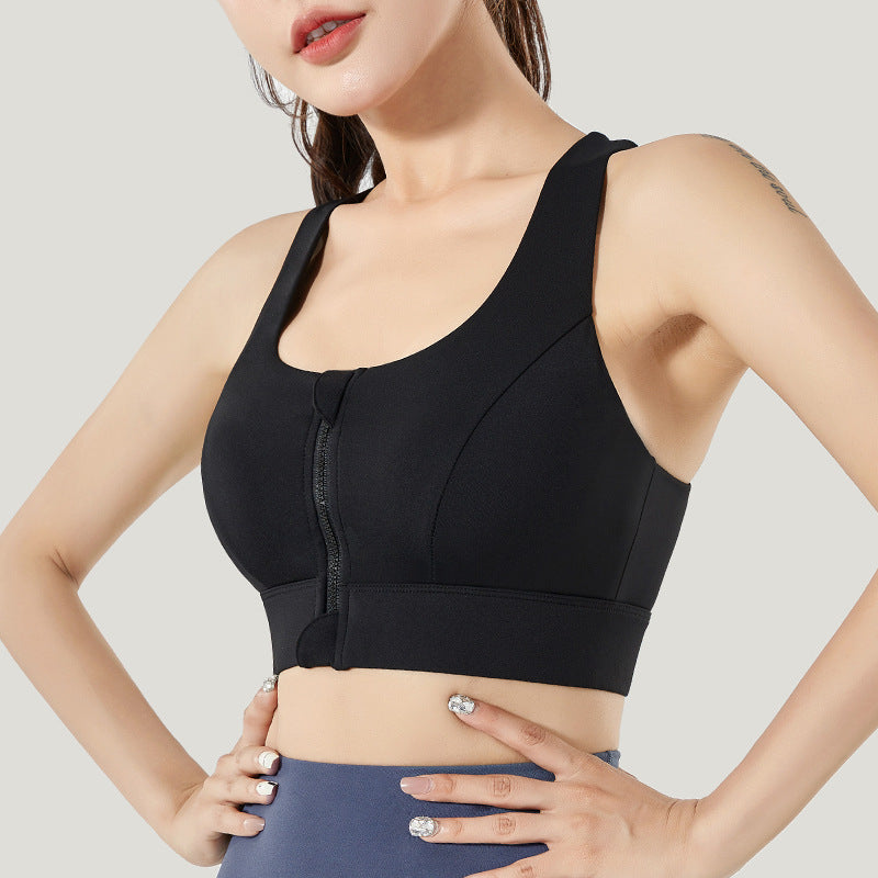 Chloé - Brassière Sport à Fermeture Zippée