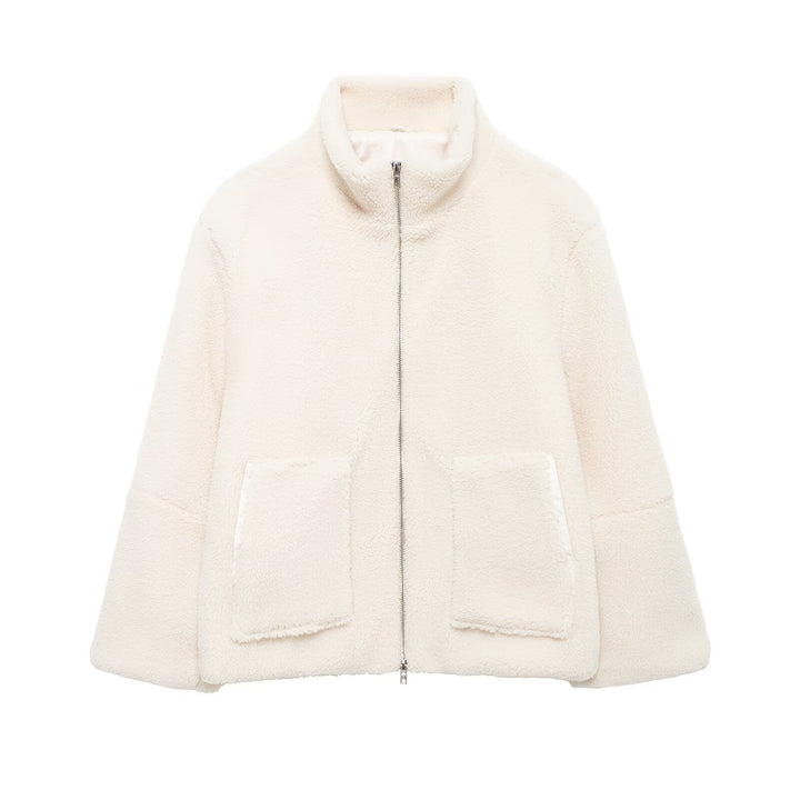 Veste zippée oversize | Look urbain structuré