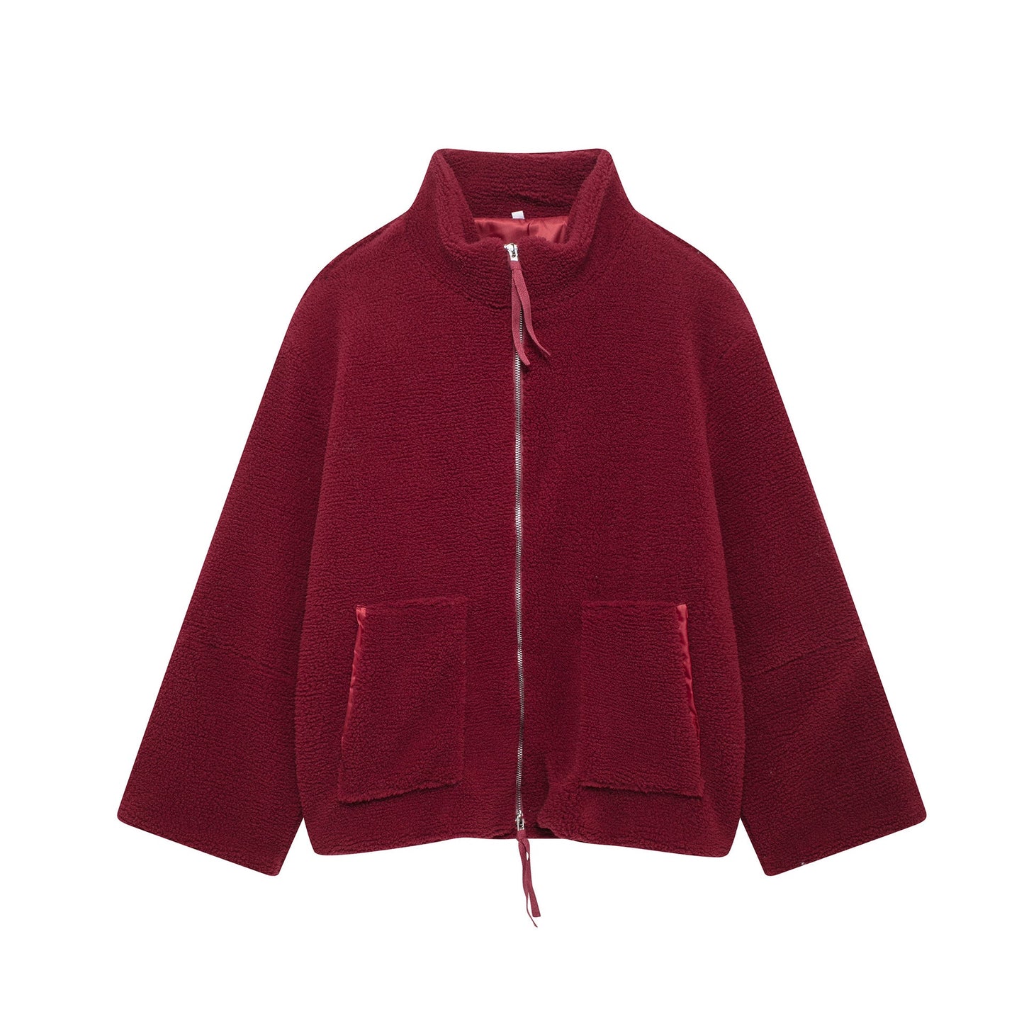 Veste zippée oversize | Look urbain structuré