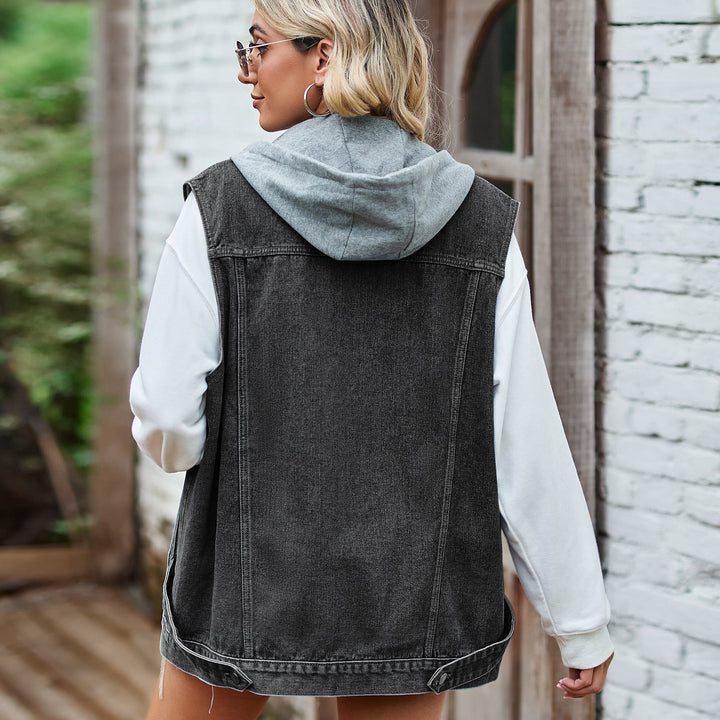 Gilet en jean oversize | Style décontracté et polyvalent