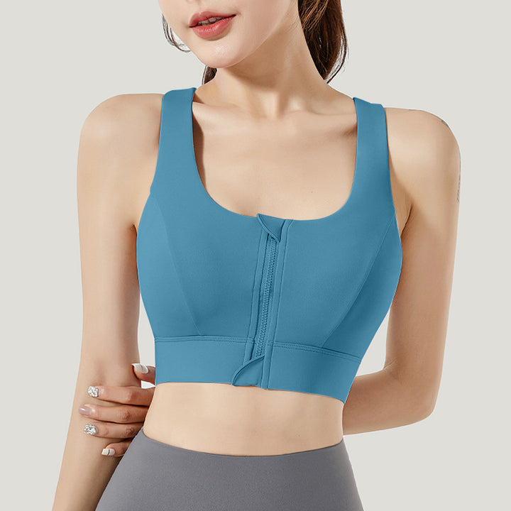 Chloé - Brassière Sport à Fermeture Zippée