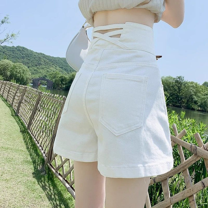 Short taille haute lacé | Élégance estivale