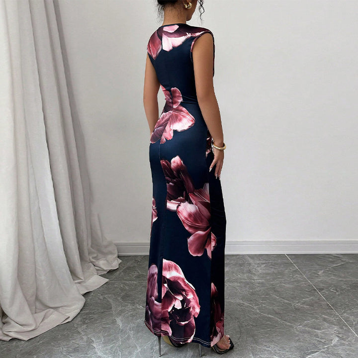 Robe longue fleurie | Élégance quotidienne