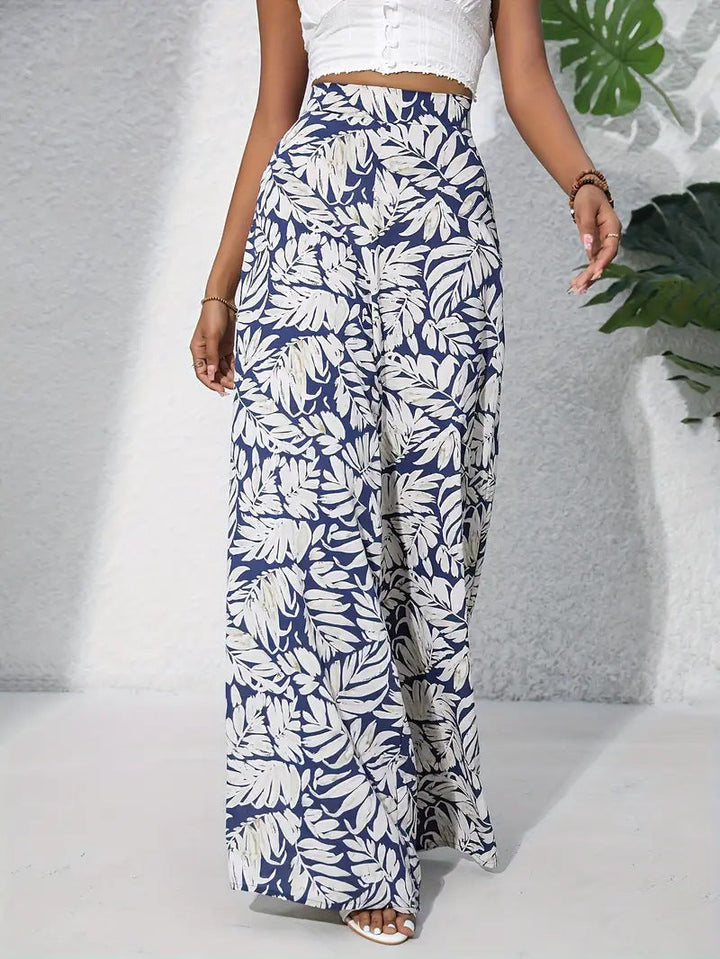 Pantalon large imprimé | Léger et parfait pour l'été