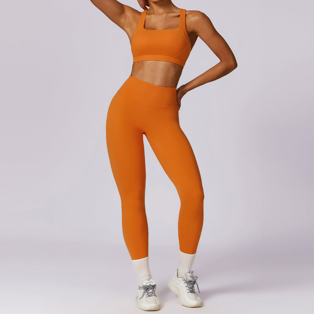 Ensemble Brassière & Legging Taille Haute Sans Couture | Confort Sculptant & Ultra-Doux