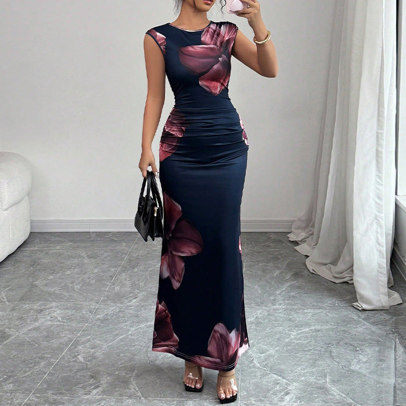 Robe longue fleurie | Élégance quotidienne