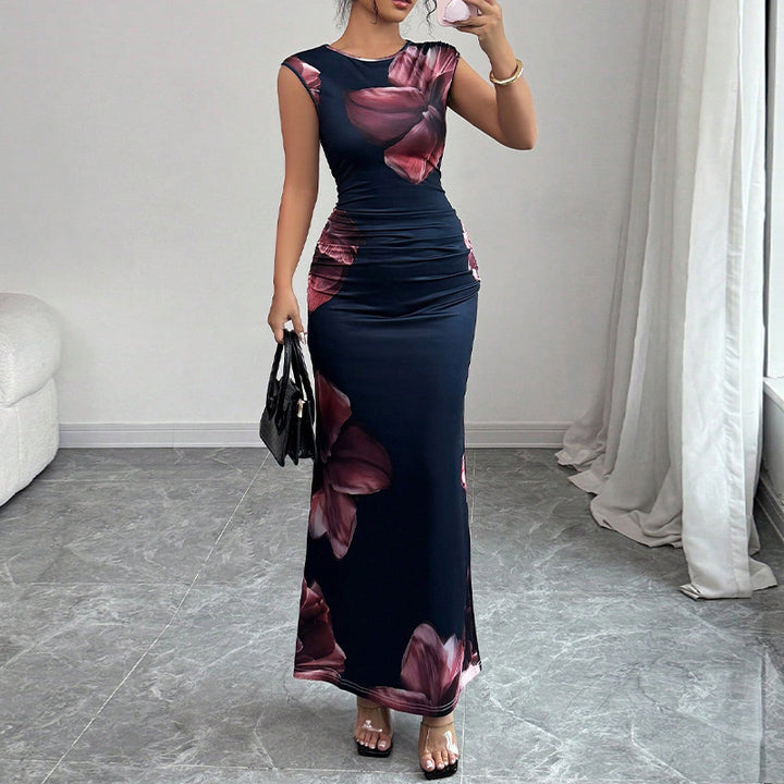 Robe longue fleurie | Élégance quotidienne