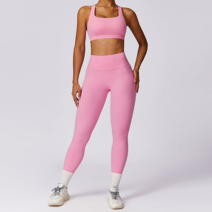 Ensemble Brassière & Legging Taille Haute Sans Couture | Confort Sculptant & Ultra-Doux