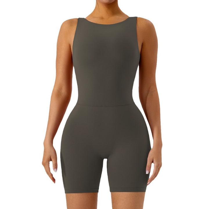 Combinaison de Sport Femme Dos Plongeant & Effet Push-Up | Liberté & Style Sculptant