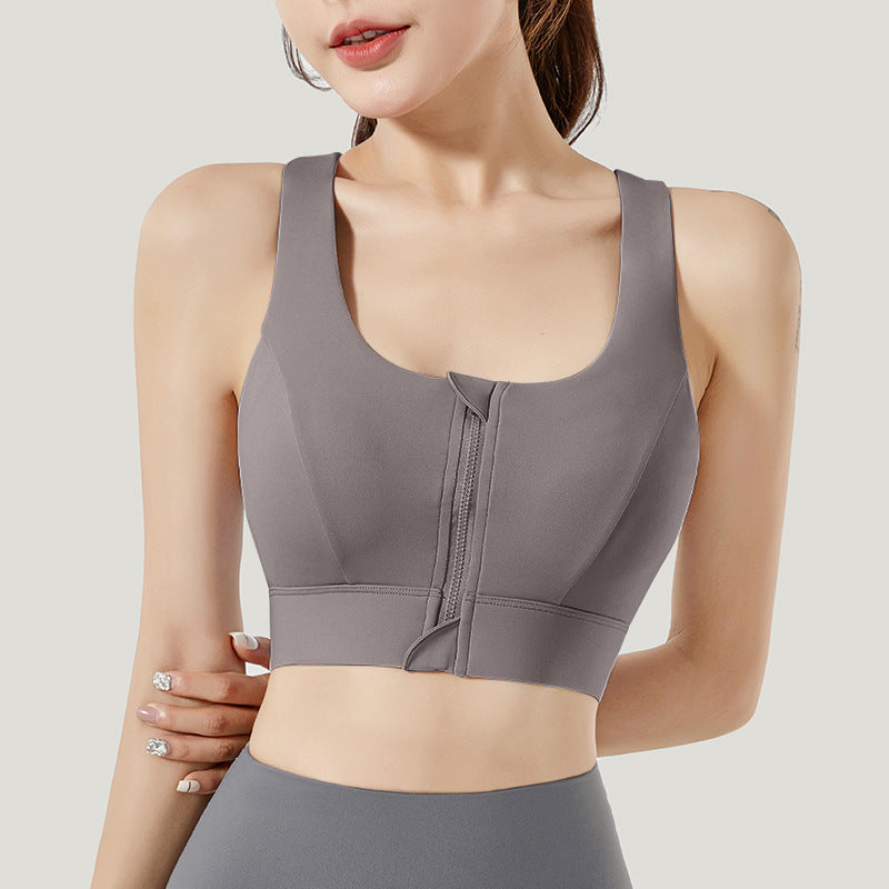 Chloé - Brassière Sport à Fermeture Zippée