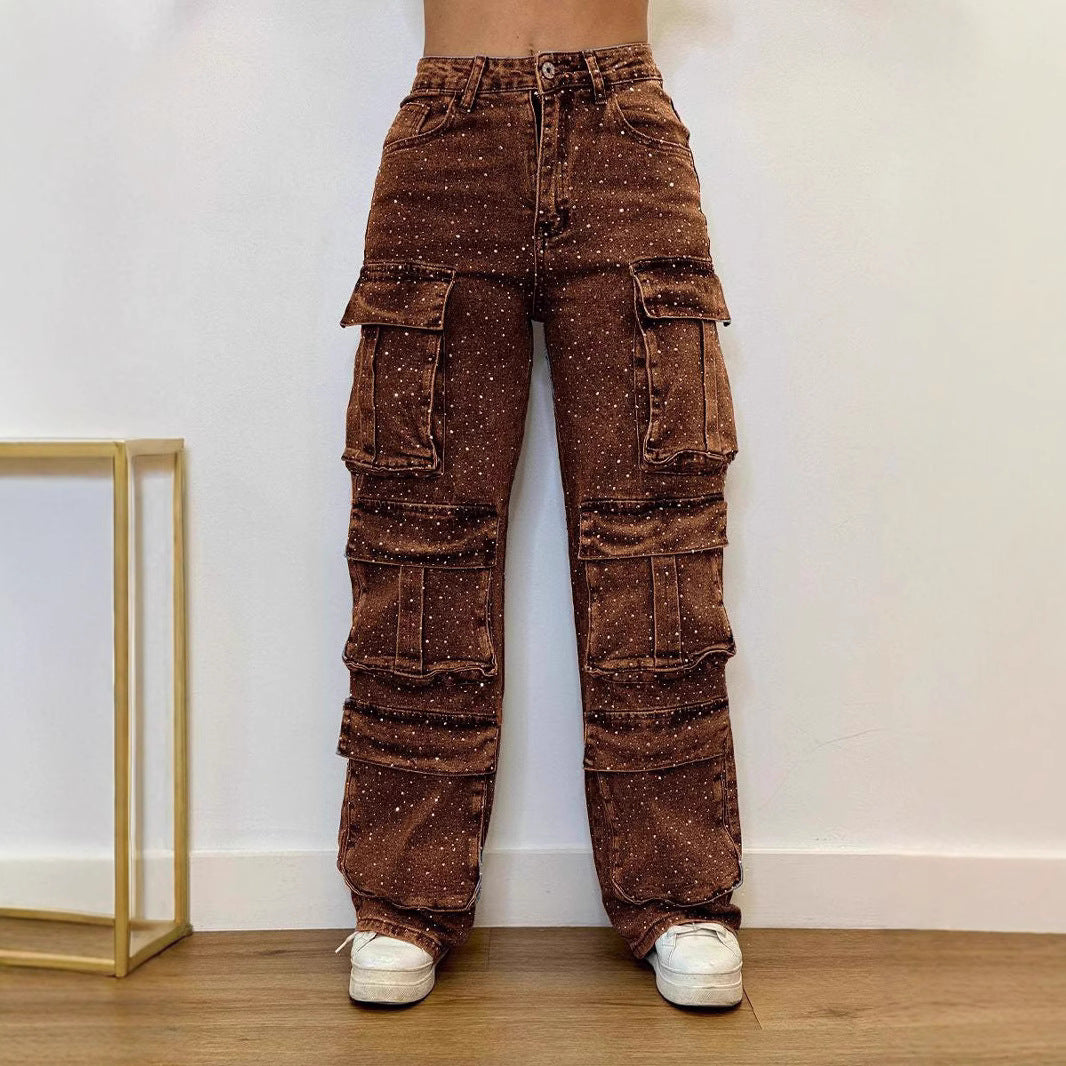 Pantalon cargo large | Style urbain décontracté