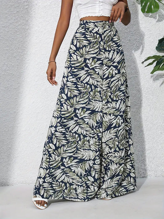 Pantalon large imprimé | Léger et parfait pour l'été