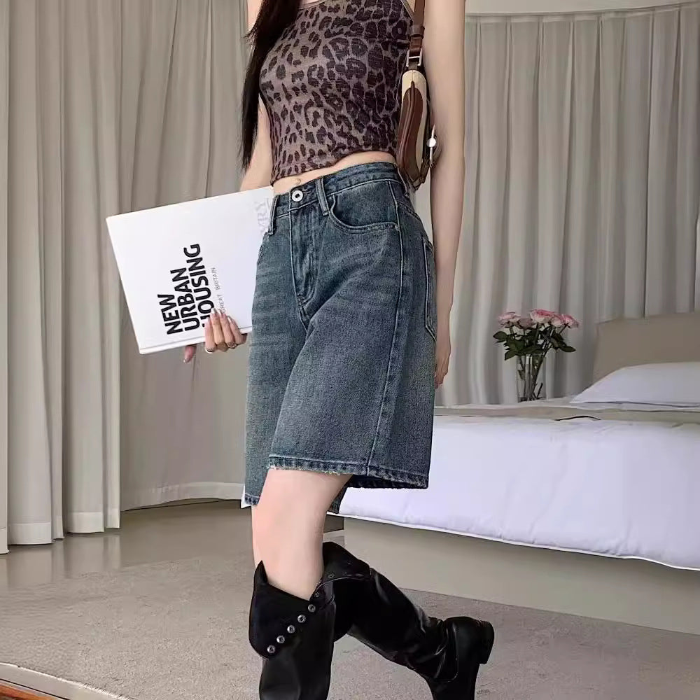 Short en jean long | Confort au quotidien